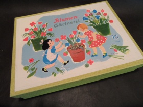 50er Jahre Bastel-Spiel | Blumen-Grtnerei | KFL 1400
