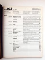Form 103 | Zeitschrift fr Gestaltung | 1983