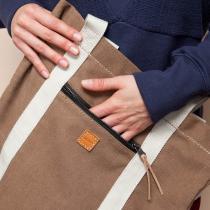 Hennes Bag | Canvas Tasche von Ucon | Sand Navy