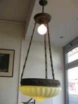 groe Art Deco Deckenlampe
