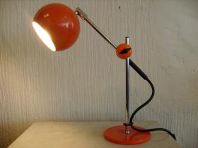 70er Jahre | Tischlampe | Panton-Pop-Orange