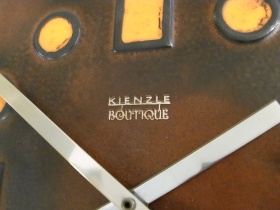 Wanduhr | Kchenuhr | Kienzle Boutique | 70er Jahre | Space-Age