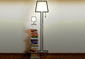 tall | groe Vinyl Stehlampe | Alice Rosignoli