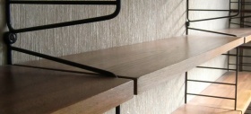 Boden 20 x 39cm | String Regal System | Nisse Strinning | Teak