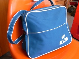 Schultertasche | Messengerbag | KLM | 70er | Vintage 