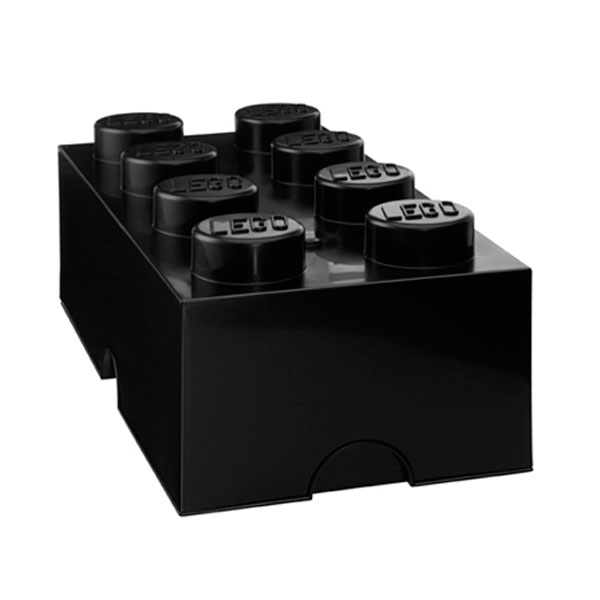 Lego Storage | 8er in Schwarz