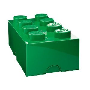 Lego Storage | 8er in Dunkelgrün