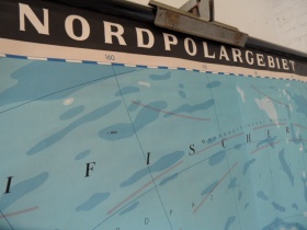 Schulwandkarte | Nordpolargebiet