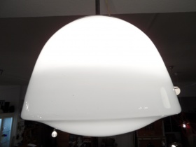 Deckenlampe Opalglas | 20er-30er Jahre | Bauhaus