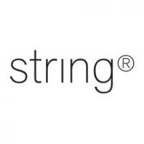 String Regalsystem | Zeitschriftenablage | schwarz