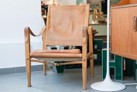 Safari Chair | Kaare Klint | Leder