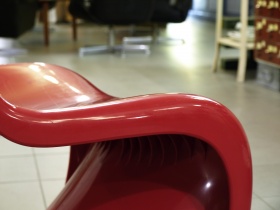 Panton Chair | rot | Fehlbaum für Miller