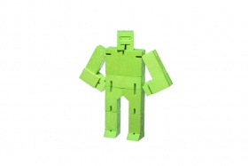 Micro Cubebot | Areaware | Buchenholz grün