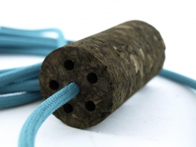 NUD Cork Soil | Kabel mit Korkfassung | Turquoise