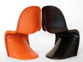 Panton Chair | Herman Miller | orange