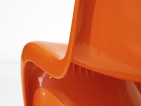 Panton Chair | Herman Miller | orange