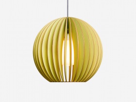 Lampe AION L | grün | IUMI Steckdesign