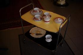 60er Jahre Dinett - Teewagen
