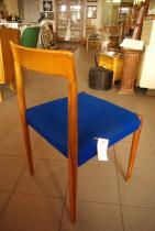 2 Stühle aus Merantiholz - Lübke - 70er Jahre