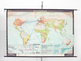 Schulwandkarte | Weltverkehr