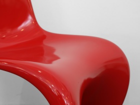 Panton Chair |  Baydur | rot