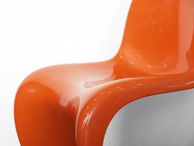 Panton Chair | Herman Miller | orange