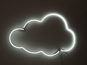 Neonbild | Wolke