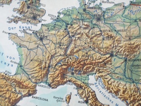  Schulwandkarte | Europa und Naher Osten