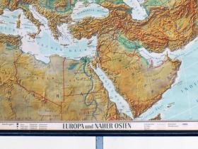  Schulwandkarte | Europa und Naher Osten