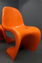 Panton Chair | Orange | Miller | Fehlbaum