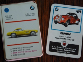 70er Jahre Quartett / Schmid / BMW einst u. heute