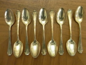 Besteck BSF Platura | 9 Kaffeelffel | versilbert