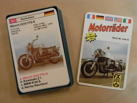 70er Jahre Quartett Motorrder FX Schmid