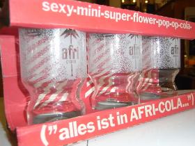 originalverpackte Afri Cola Gläser | 70er Jahre 